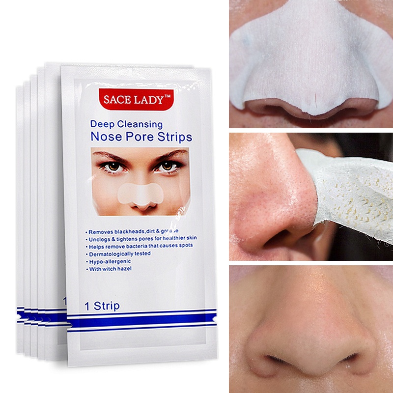 Blackheads Remover Nose Pore Strips Cleansing Oil Control Acne Nasal