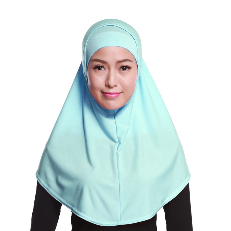 Women's Islamic Amira Hijab Head Scarf Wrap Soft Hemp 