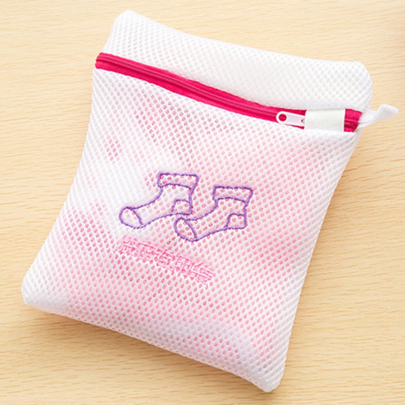 Underwear Bra Socks Laundry Net Mesh Zipped Washer Bag Home Washing Underwear Bra Socks Laundry Net Mesh Zipped Washer