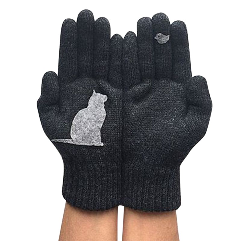 ladies cat gloves