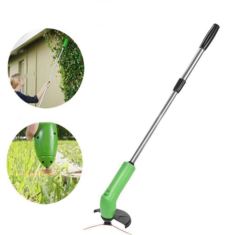 Electric Cordless Grass Trimmer Weed Eater Edger Lawn Mower String Trimmer Tool