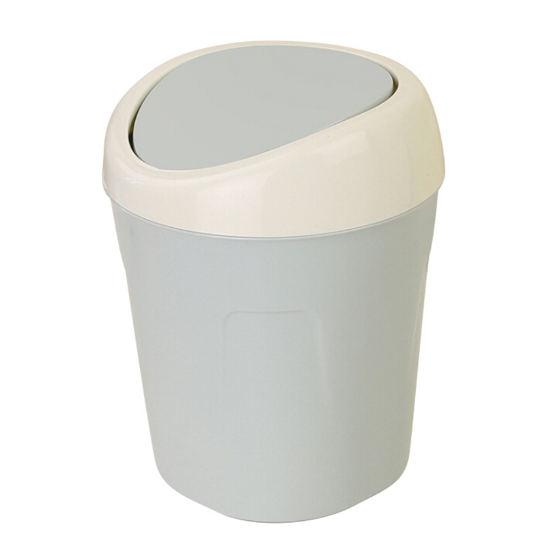 New Small Waste Bin Desktop Garbage Basket Table Trash Can Roll New Small Waste Bin Desktop Garbage Basket Table