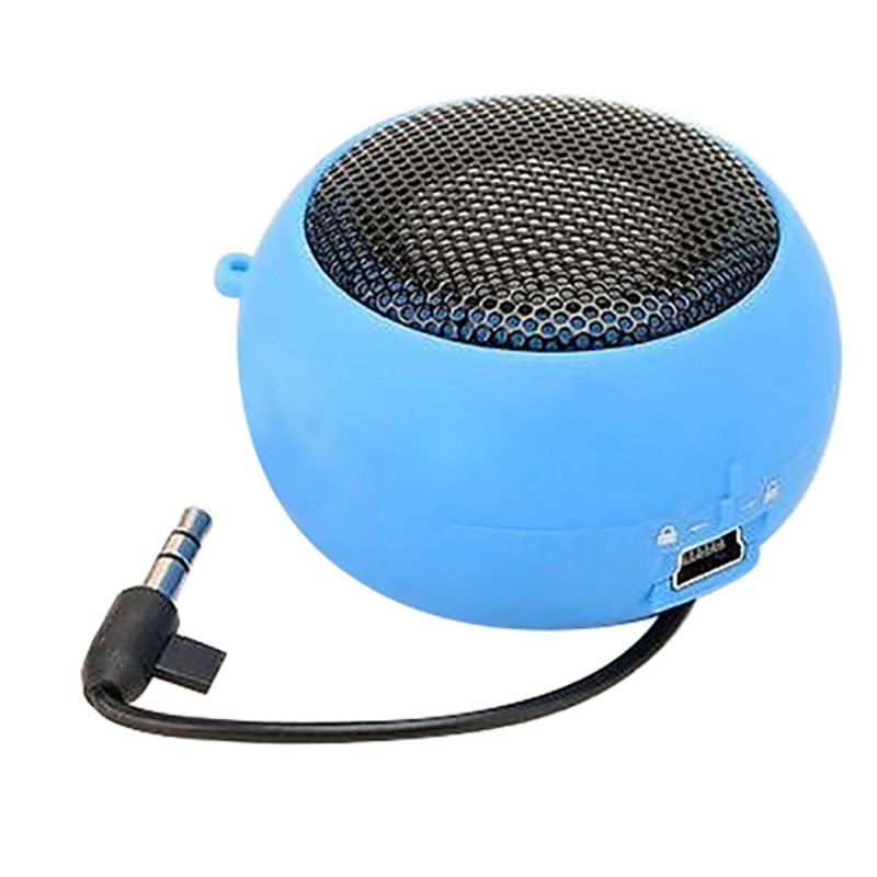 Mini portable usb 3 5mm jack mp3 stereo speaker for smart phone laptop