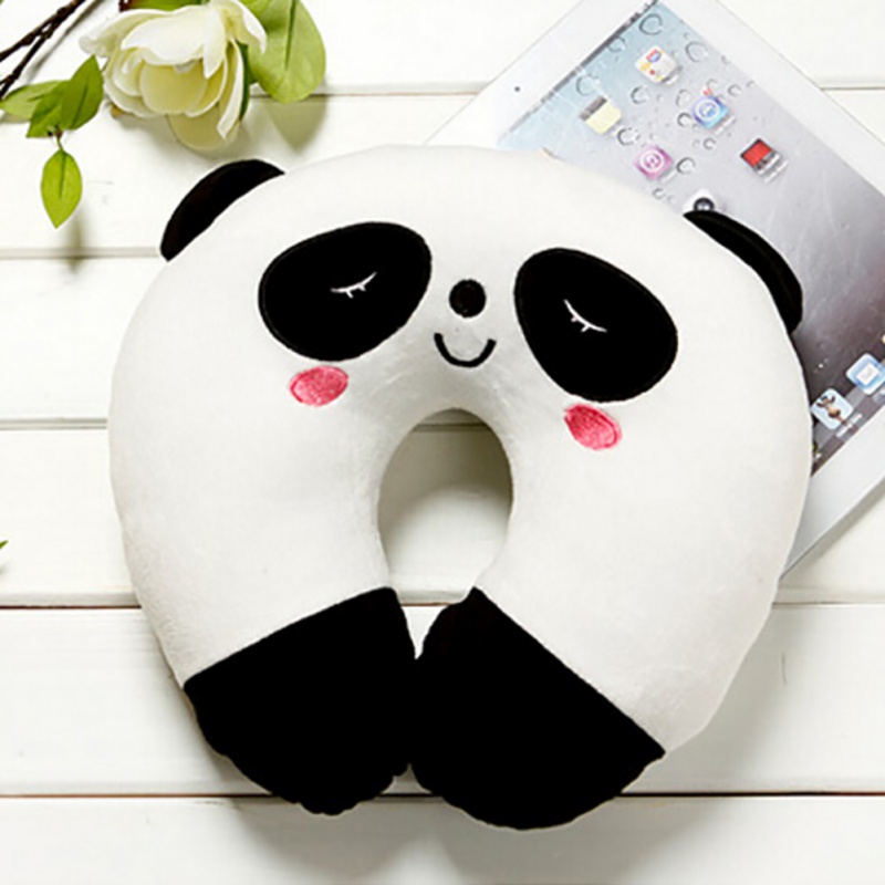 U Shape Toy Animal Pillow For Baby Kid Travel Car Seat ...