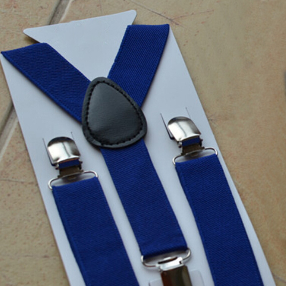 Toddler Baby Kids Boy Girls Clipon Pants Elastic Suspenders Stretch