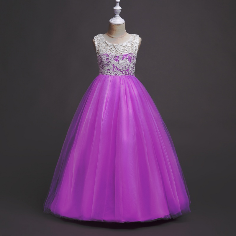 Pageant Flower Dress Kids Birthday Wedding Bridesmaid Gown Pageant Flower Dress Kids Birthday Wedding Bridesmaid