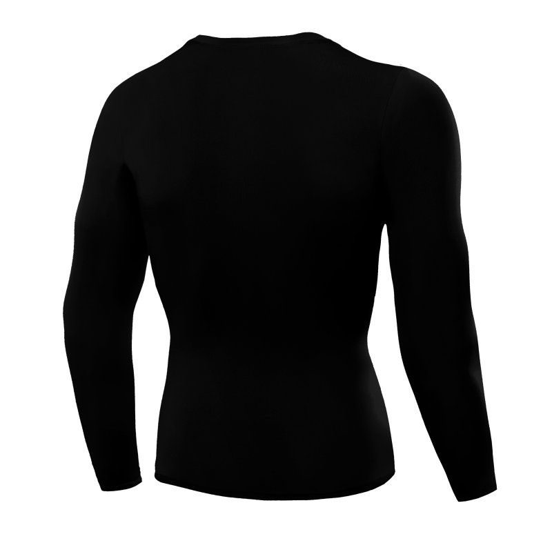 Men Sport Training Shirts Compression Tops Long Sleeve Quick Dry Running T-Shirt