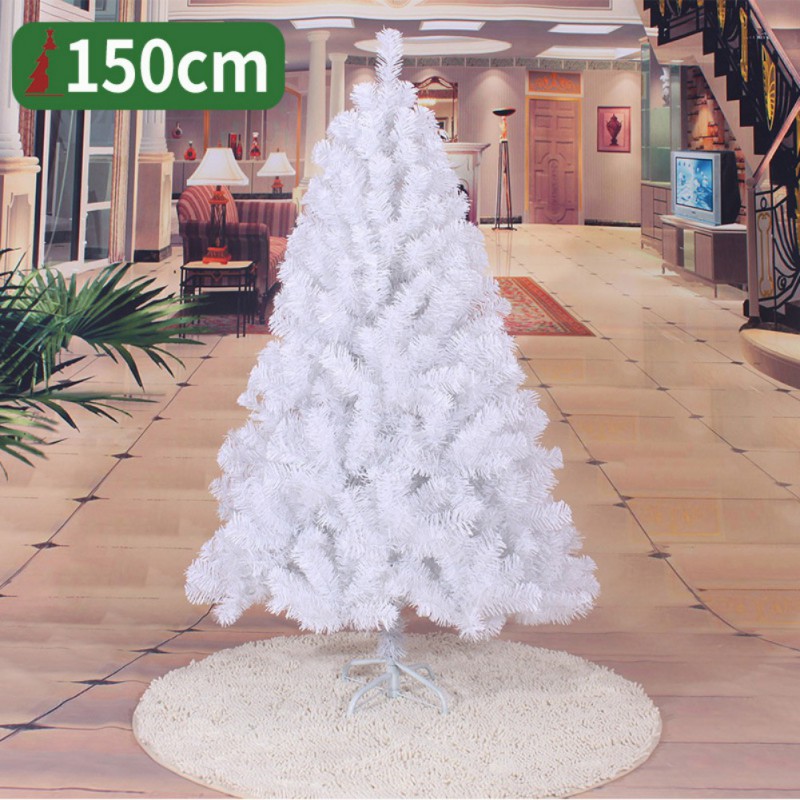 VILOBOS 8' Artificial Christmas Tree PVC w/ Metal Stand Xmas Holiday Season Home 