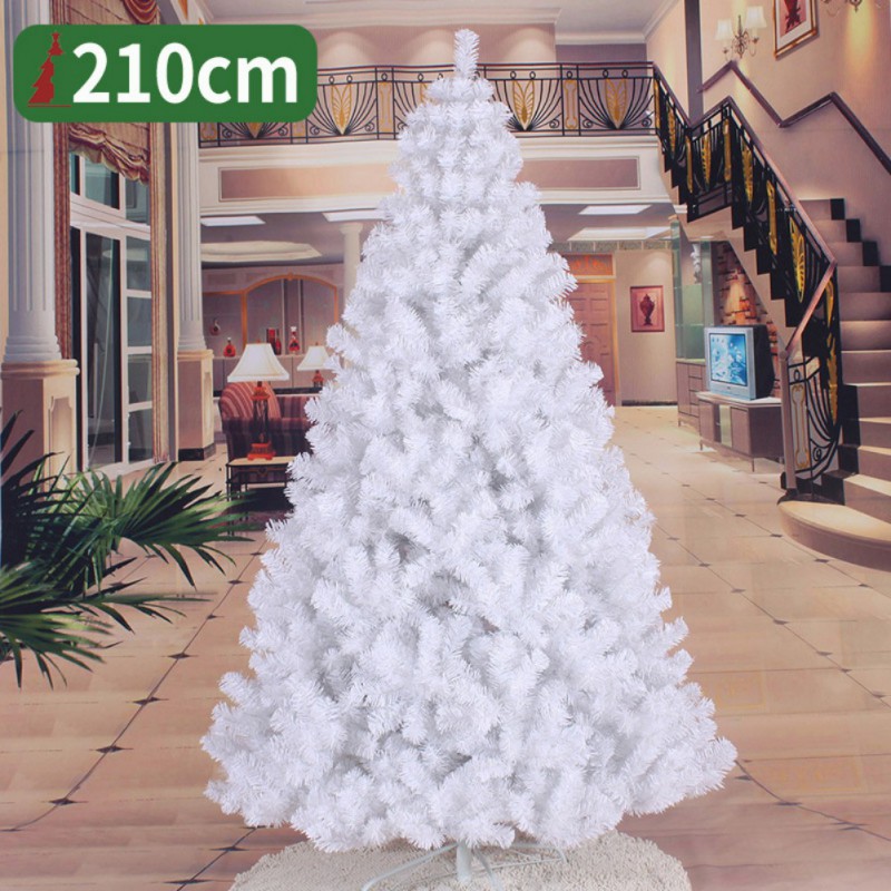 VILOBOS 8' Artificial Christmas Tree PVC w/ Metal Stand Xmas Holiday Season Home 