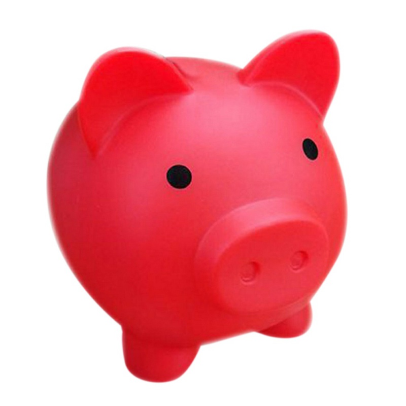 Cute Plastic Piggy Bank Pig Cash Coin Money Saving Box Children Toy Kids Gift 