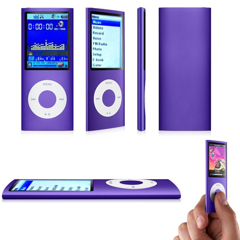 Deniseonuk Kleiner tragbarer MP3-Player NI LCD-Bildschirm MP3-Player Musik-Player-Unterstützung 32 GB Kein Bildschirmfehler MP3