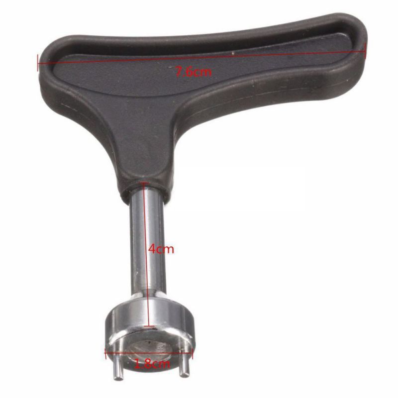 Golf Shoe Cleat Remover Steel Nylon Ratchet Handle Spanner Removal Tool