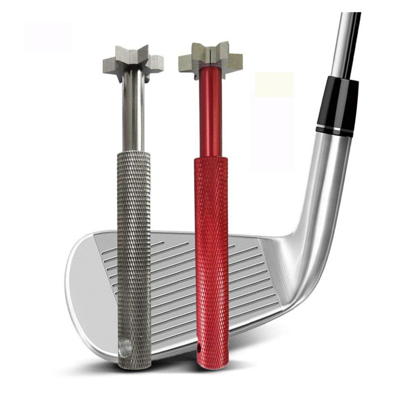 Golf Club Wedge & Iron GrooveSharpener & Regrooving Cleaner Tool