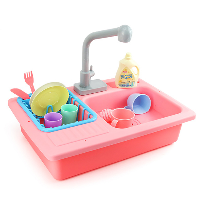 play kitchen sink with running water