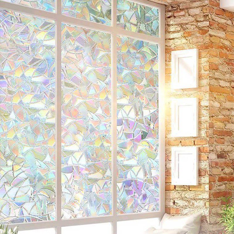 Details about   Privacy Window Glass Film Sticker Static Cling 3D Frosted Stained Bathroom Decor 
