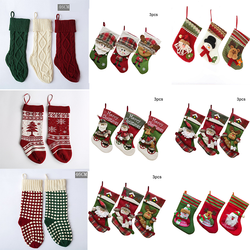 Christmas Stocking Mini Sock Candy Gift Bags Xmas Tree 2 Due To The Screen Difference Color May Be A Little From What You Expect Please Allow It