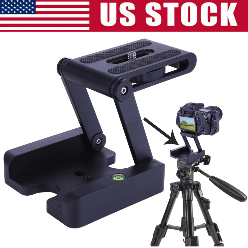 DSLR SLR Z Type Camera Slider Folding Tripod Flex Pan Quick Release