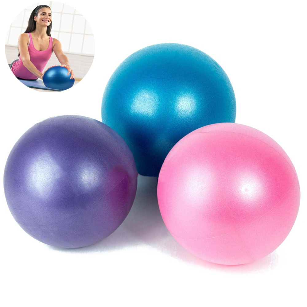 Sports Yoga Ball Small PVC Inflatable Balance Fitness Gym ...