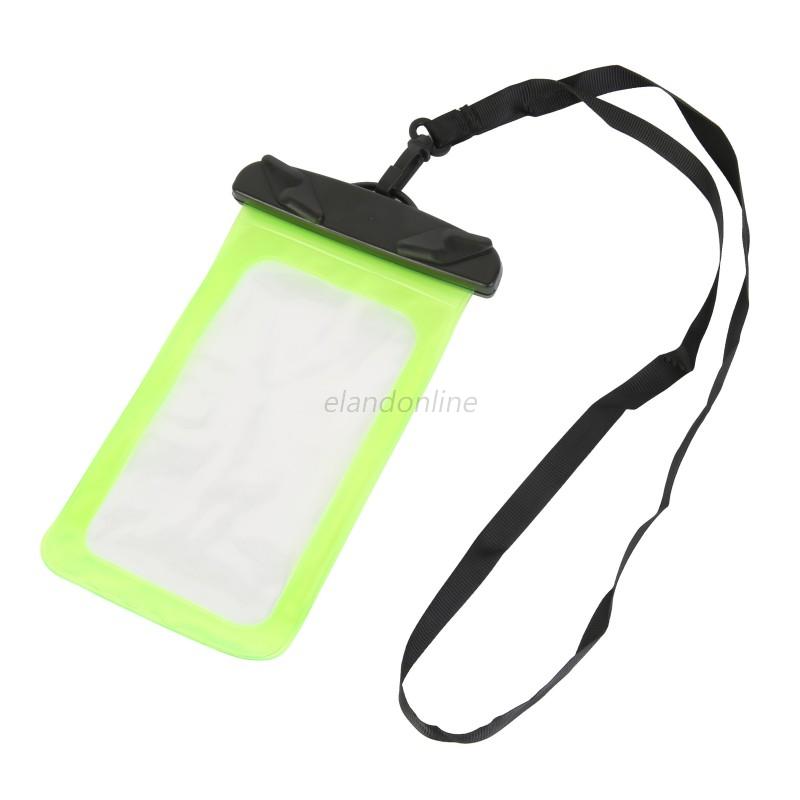 waterproof lanyard phone bag