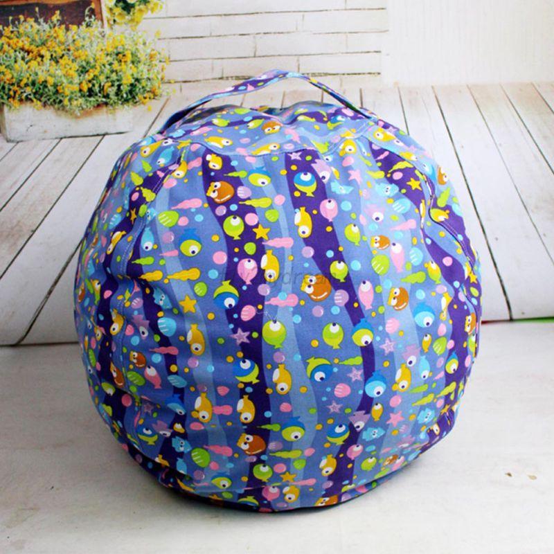 Stuffed Animal Storage Bean Bag Chair Kids Toy Organizer With Stuffed Animal Storage Bean Bag Chair Kids Toy
