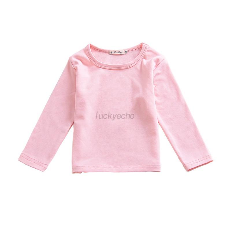 Toddler Baby Girl Cotton Long Sleeve T Shirt